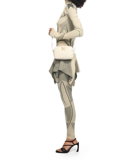 QUILTING CAMERA BAG S OFF-WHITE | OWNN18EC99LEA00104000400 DUST